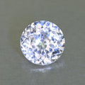 2.8 Carat Natural White Zircon – Round Brilliant Cut